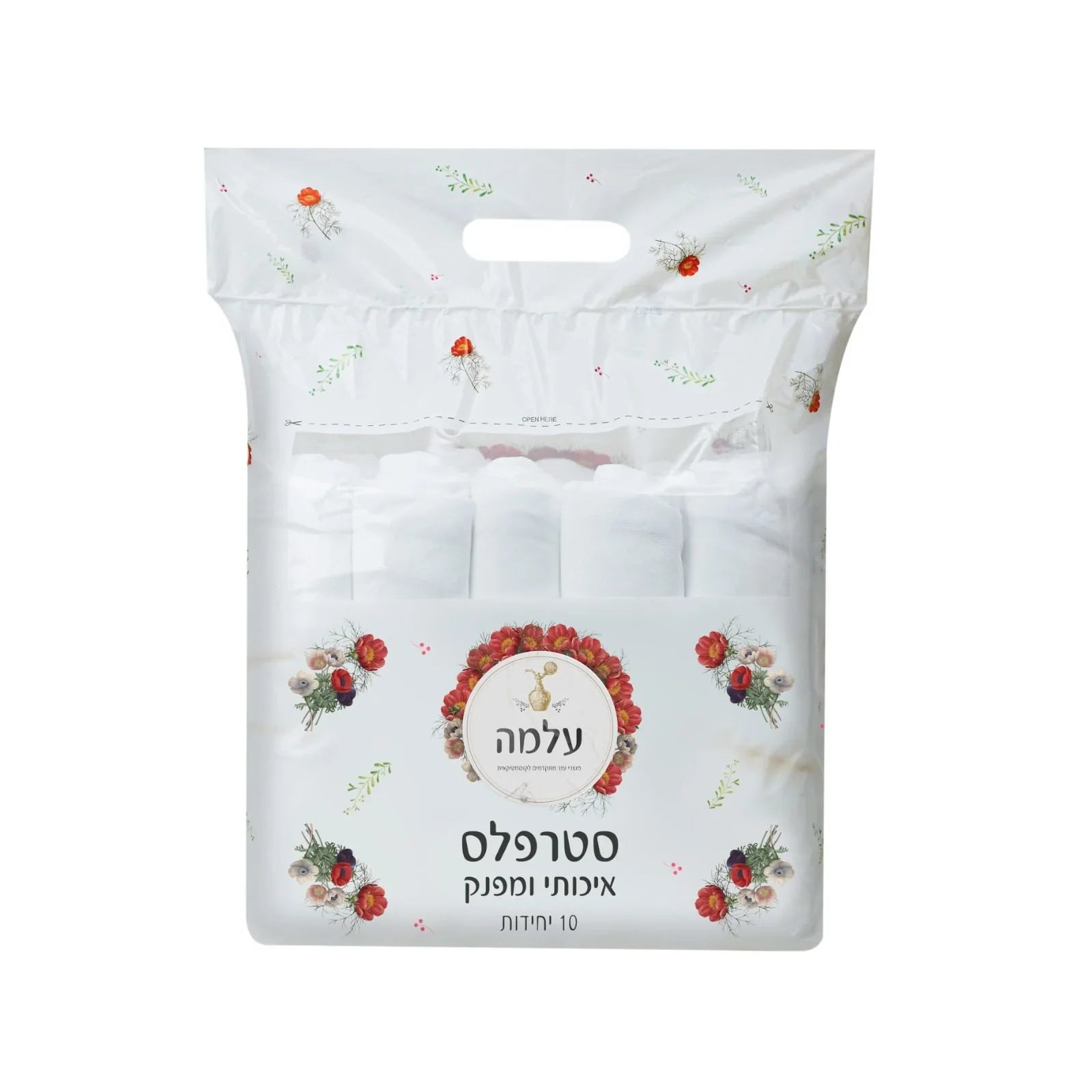 דיספובד עלמה סטרפלס – 10 יחידות
