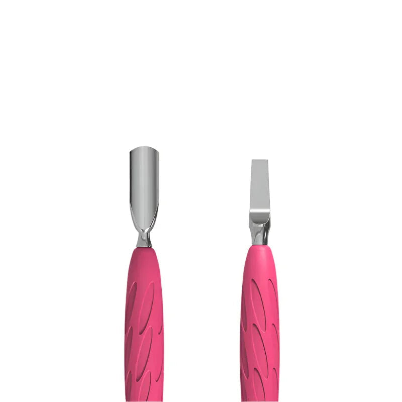 סטאלקס דוחף מניקור Gummy עם ידית סיליקון UNIQ 10 סוג 5 (דוחף צר מעוגל ולהב ישר)