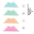 Silicone Pads שתלי סיליקון בצורת מעוגל רחב