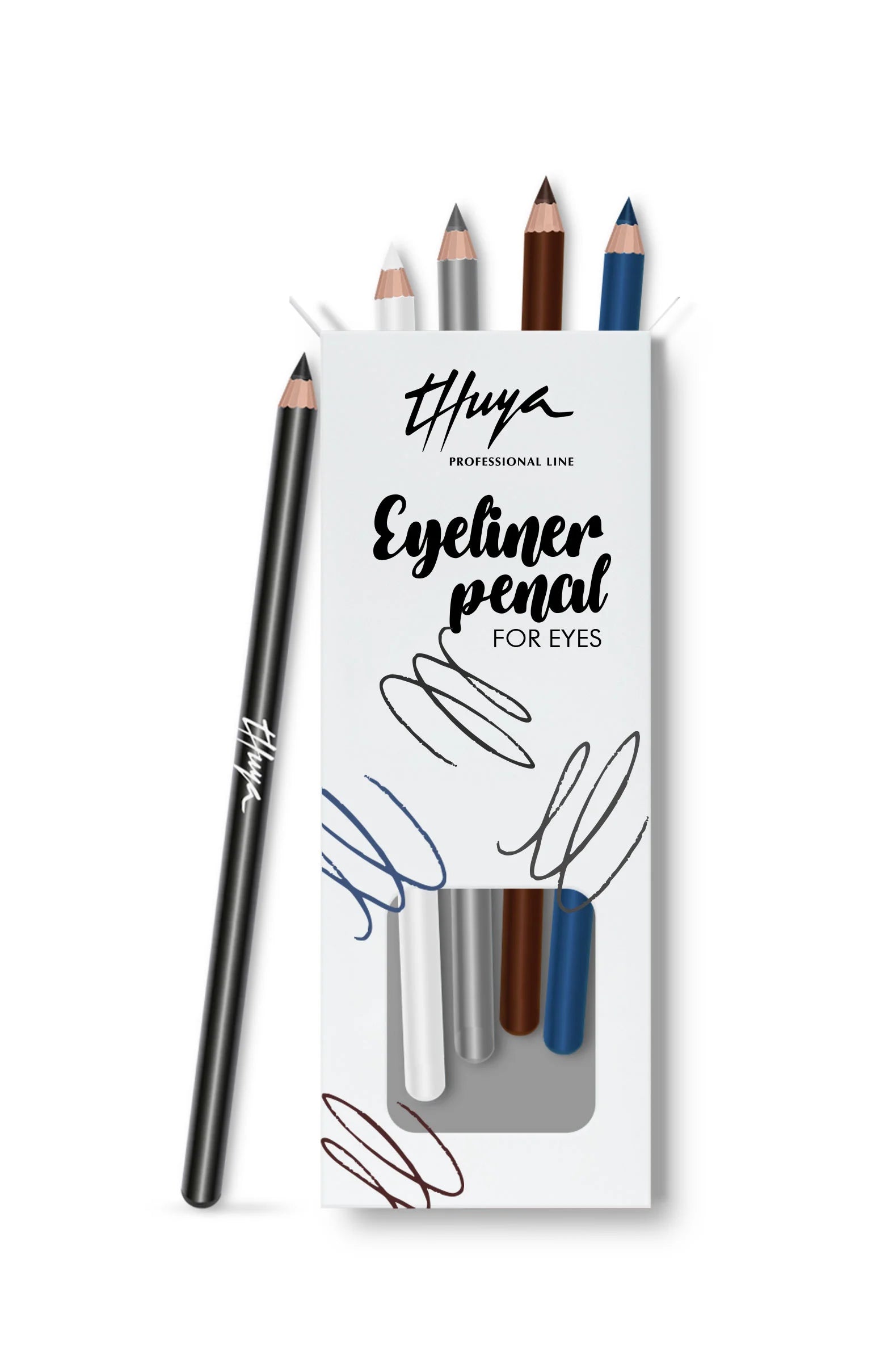 אייליינר Kajal pencils color line