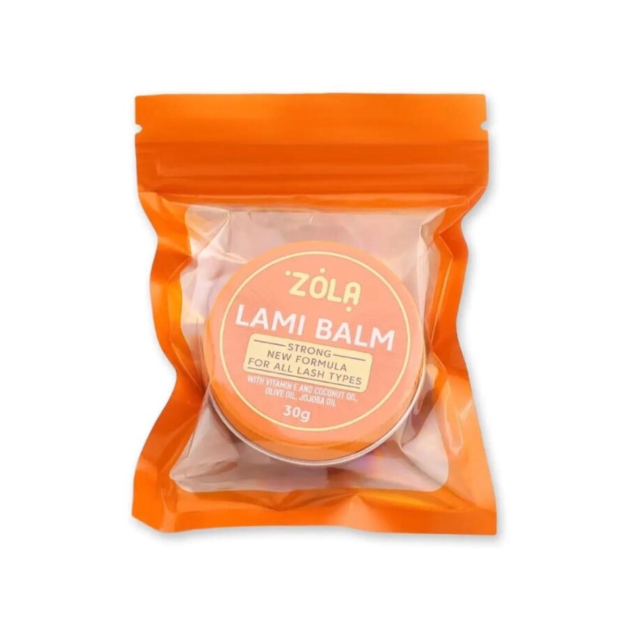 ZOLA Lami Balm – דבק מקצועי להרמת ריסים 30 גרם (כתום)