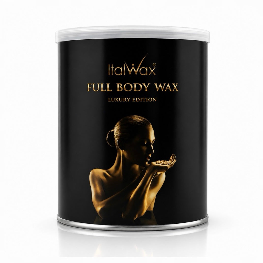 ItalWax | שעווה מתקלפת 800 גרם | זהב לכל הגוף ולפנים