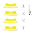 Silicone Pads שתלי סיליקון בצורת בצורת ליפט