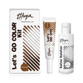 Caramel Eyebrow Gel Color Kit | ערכת צבע גבות ג'ל | Let's GO COLOR by Thuya