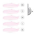Silicone Pads שתלי סיליקון בצורת מעוגל רחב