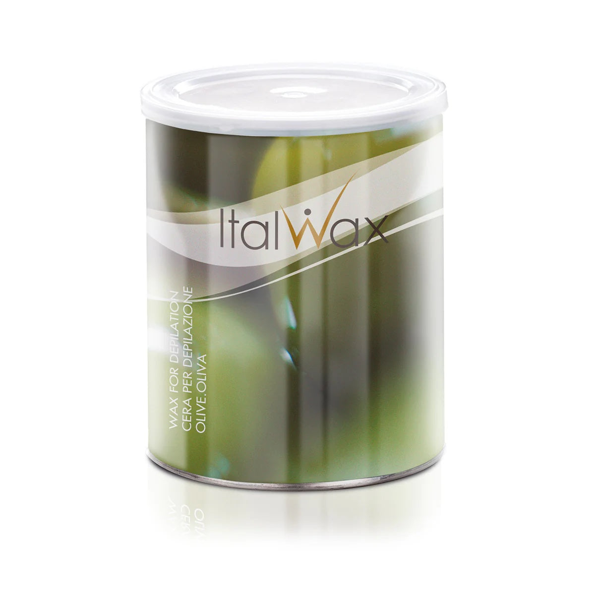 ItalWax | זית לשיער קצר וגס | שעוות בדים פחית 800 גרם