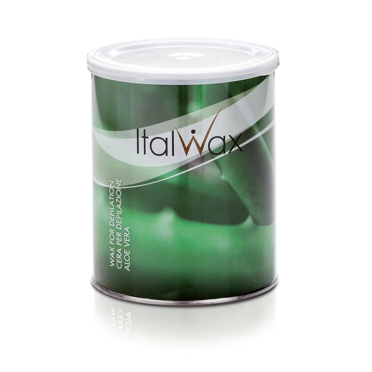 ItalWax | אלוורה שעווה שקופה לשיער עדין | שעוות בדים פחית 800 גרם