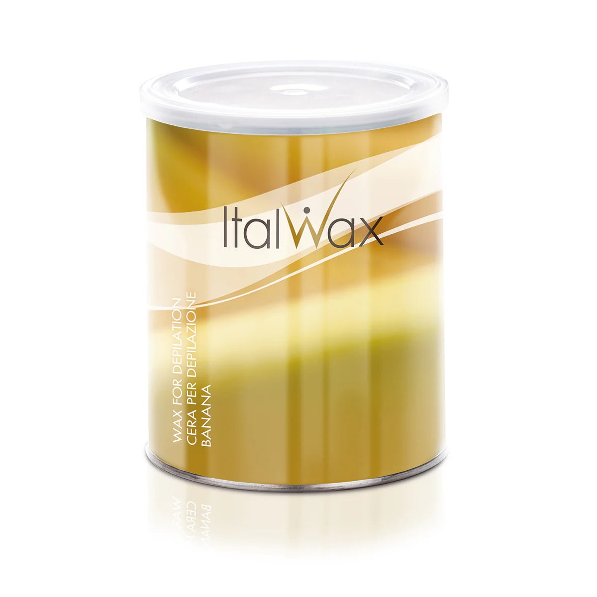ItalWax | בננה לשיער בעובי בינוני | שעוות בדים פחית 800 גרם