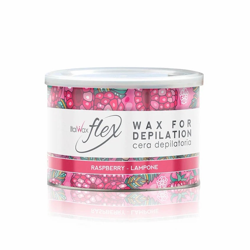 ItalWax | שעווה בדים פחית 400 גרם- פטל סדרת Flex