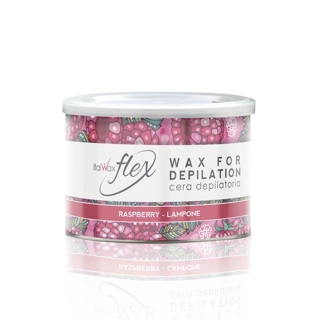 ItalWax | שעווה בדים פחית 400 גרם- שמן ורדים סדרת Flex